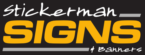 Stickerman Signs & Banners Logo